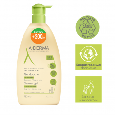 A-Derma Свръхобогатен душ гел 100 ml