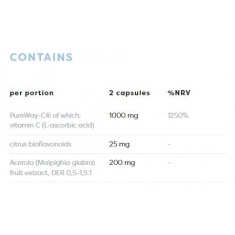 Active C 1000 mg | PureWay-C® with Citrus Bioflavonoids & Acerola x 60 капсули