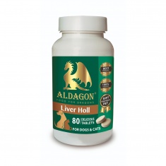 ALDAGON Liver Holl Детокс за кучета и котки х80 таблетки