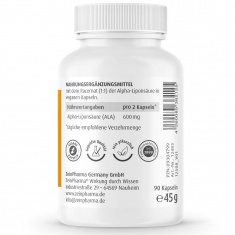 АЛФА-ЛИПОЕВА Киселина / ALPHA-LIPOIC – ZeinPharma (90 капс)
