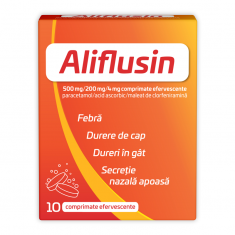 Алифлузин х10 ефервесцентни таблетки