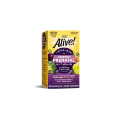 Alive! - Алайв Премиум мултивитамини за бременни с растителна DHA, 60 софтгел капсули Nature’s Way