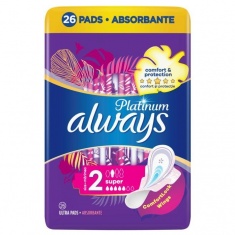 Always Platinum Super Дамски превръзки х26 броя