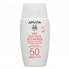 Apivita Bee Sun Safe Daily Age Repair SPF50 Флуид против стареене 50 ml