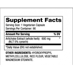 Artichoke Extract 600 mg / 90 Caps