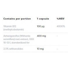 Ashwagandha 400 mg х 120 капсули