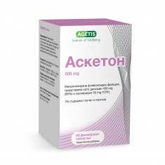Аскетон 500 mg при венозна недостатъчност x64 таблетки