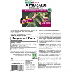 АСТРАГАЛ / ASTRAGALUS - Herbal Actives (60 капс)
