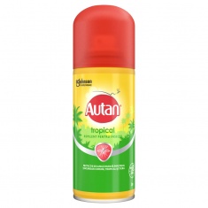 Autan Tropical Сух спрей репелент против комари 100 ml