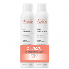 Avene Промо Термална вода за чувствителна кожа 2 бр. x300 ml