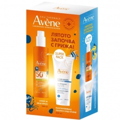 Avene SPF50+ Слънцезащитен спрей за деца 200 ml + Лосион за след слънце 200 ml