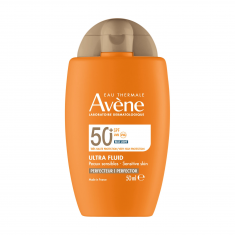 Avene SPF50+ Тониран ултра лек слънцезащитен флуид с разкрасяващо покритие 50 ml