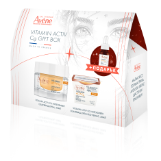 Avene Vitamin Activ Cg Интензивен озаряващ крем 50 ml + Vitamin Activ Cg Озаряващ крем еко-рефил 50 ml + Vitamin Activ Cg Серум 10 ml