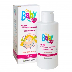 BabyCap Измиващ интимен гел за момичета 150 ml