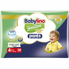 Babylino Sensitive Гащички Maxi VP N4 7-13 kg х38 броя