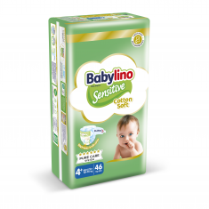 Babylino Sensitive Пелени Maxi Plus VP N4+ 10-15 kg x46 броя