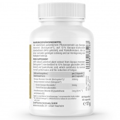 БАКОПА МОНИЕРИ / BACOPA MONNIERI – ZeinPharma (60 капс)