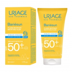 Uriage Bariesun SPF50+ Слънцезащитен матиращ флуид 50 ml