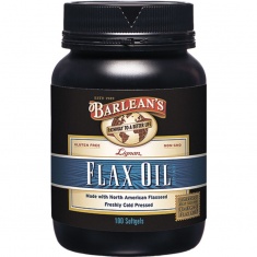 Barlean's Flex Oil Рибено масло с лигнани х100 капсули