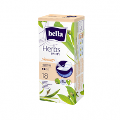 Bella Herbs Plantago Ежедневни дамски превръзки с екстракт от живовляк х18 броя