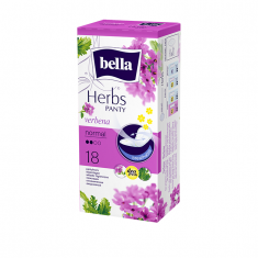 Bella Herbs Verbena Ежедневни дамски превръзки с екстракт от върбинка х18 броя