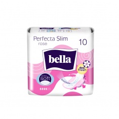 Bella Perfecta Slim Rose Дамски превръзки с крилца х10 броя