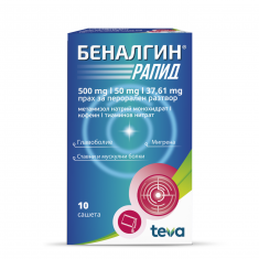ЦитроВит Витамин C + Цинк 500 mg х 20 таблетки
