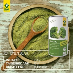 Био БРОКОЛИ / BROCCOLI – Raab Vitalfood (230 гр)