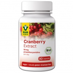 Био ЧЕРВЕНА БОРОВИНКА / CRANBERRY – Raab Vitalfood (90 капс)