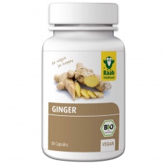 Био ДЖИНДЖИФИЛ / GINGER – Raab Vitalfood (80 капс)