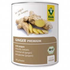 Био ДЖИНДЖИФИЛ Прах / GINGER – Raab Vitalfood (100 гр)