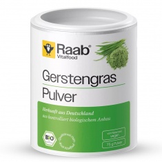 Био EЧЕМИЧНА ТРЕВА / BARLEY GRASS – Raab Vitalfood - 75 грама
