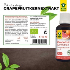 Био ГРЕЙПФРУТ Капки / GRAPEFRUIT – Raab Vitalfood (50 мл)
