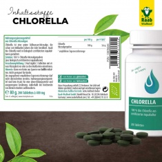 Био ХЛОРЕЛА / CHLORELLA – Raab Vitalfood (200 табл)