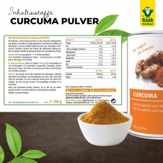 Био КУРКУМА / CURCUMA – Raab Vitalfood (100 гр)