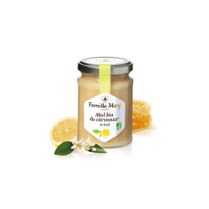 Био пчелен мед от лимоново дърво - Miel bio de citronnier de Sicile, 230 g