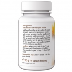 Био ПШЕНИЧЕН ЗАРОДИШ – СПЕРMИДИН – Raab Vitalfood (100 капс)
