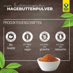 Био ШИПКА Прах / ROSE HIP – Raab Vitalfood (150 гр)