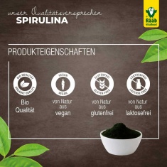Био СПИРУЛИНА Прах / SPIRULINA – Raab Vitalfood (150 гр)