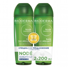 Bioderma Node Ежедневен флуид шампоан 200 ml - 2 броя