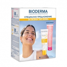 Bioderma Photoderm Тониран флуид Златист SPF50 40 ml + Гел 45 ml