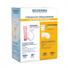 Bioderma Photoderm Слънцезащитен флуид SPF50 40 ml + Гел 45 ml