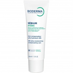 Bioderma Sebium Хидра хидратираща компенсираща грижа за мазна кожа 40 мл