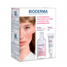Bioderma Sensibio AR+ Мицеларен гел 200 ml + Sensibio AR+ Крем 40 ml