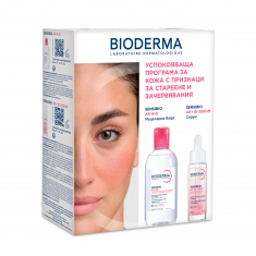Bioderma Sensibio AR+ Мицеларна вода 250 ml + Sensibio AR+ Двуфазен серум 30 ml
