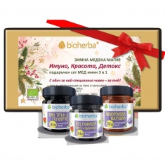 Bioherba Подаръчен сет Зимна медена магия