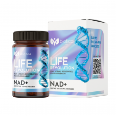 Biotica Life Revolution Стимулира производството на NAD+ и спира процесите на стареене х60 капсули