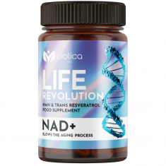 Biotica Life Revolution Стимулира производството на NAD+ и спира процесите на стареене х60 капсули