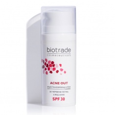 Biotrade Acne Out Възстановяващ крем за червени петна след акне SPF30 30 ml