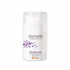 Biotrade Мелабел Уайтенинг Сън Слънцезащитен крем за лице за чувствителна кожа SPF50+ x50 мл